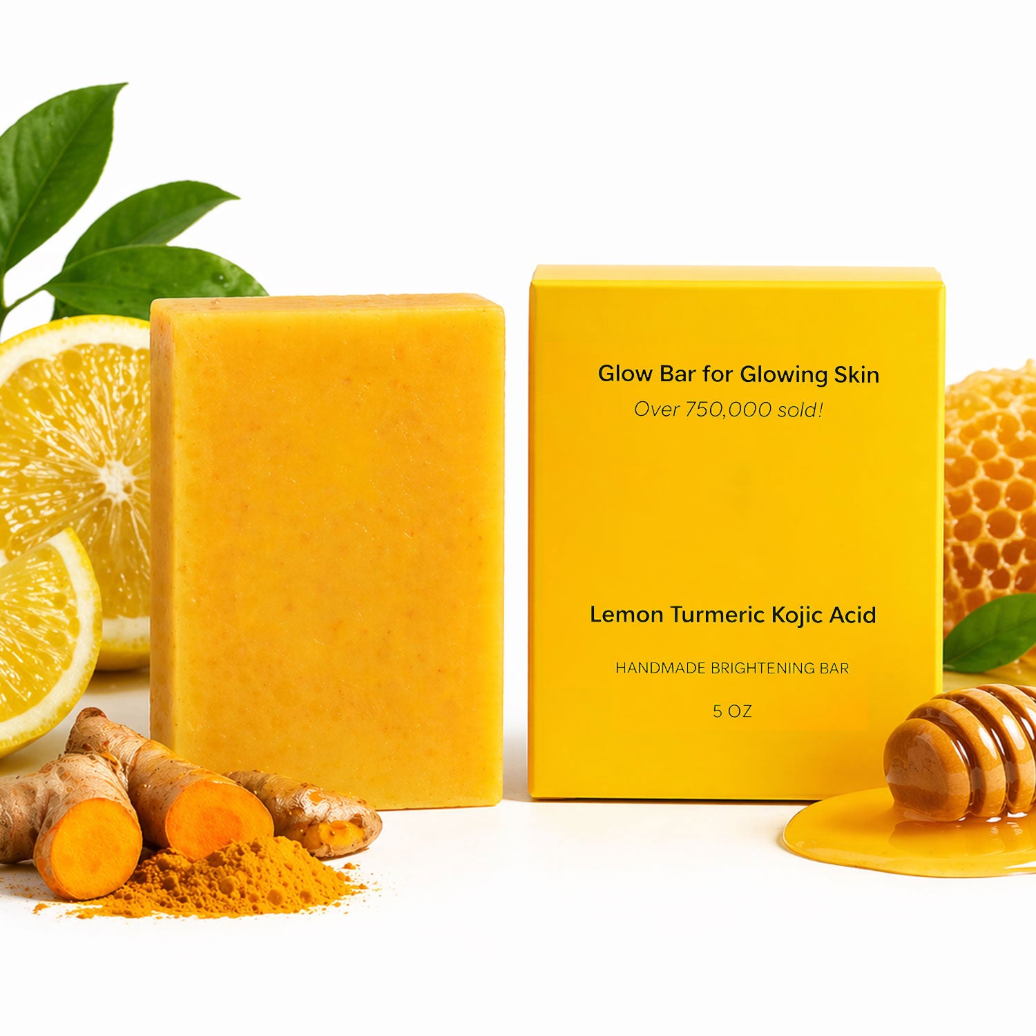 Arca Glow Bar — Lemon Turmeric & 1% Kojic Complex