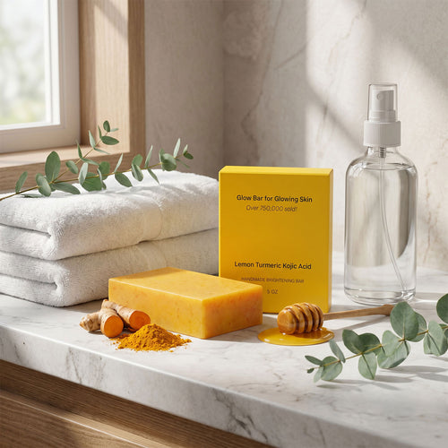 Arca Glow Bar — Lemon Turmeric & 1% Kojic Complex